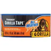 Gorilla 1.88 In. x 10 Yd. All Weather Tape, Black 110418 Gorilla 110418