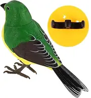 PHENOFICE Electric Singing Robot Bird Interactive Chirping Pet Simulation Adornment with Realistic Sounds for Home Decor and Playful Entertainment for All Ages