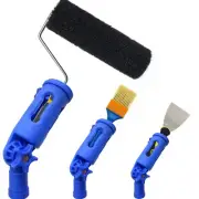 Multi-Angle Paint Brush Extender, Extension Pole Attachment Holder for Paint ...