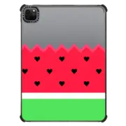iPad Pro 11-inch (3rd/4th gen) iPad Impact Case I Love Watermelon Transparent