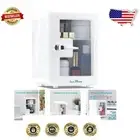 Beauty Refrigerator with Visible Window - 4L Electric Mini Fridge for Cosmetics