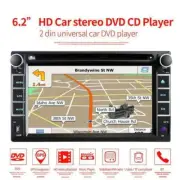 Camera6.2" 2 Din Car Stereo Radio CD DVD Player GPS Bluetooth USB/TF/FM W/Rear (for: Audi)