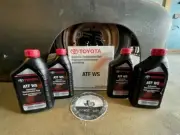 (4) Quart GENUINE TOYOTA ATF WS Automatic Transmission Oil 00289-ATFWS