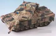 Panzerkampf Germany leopard2A6 Sand Camouflage 1/72 FINISHED MODEL TANK