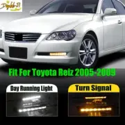 Fit For Toyota Reiz 2005-2009 LED DRL Daytime Running Fog Light Lamps New