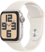 Apple Watch SE GPS 40mm Starlight Aluminium - Starlight Sport Band - S/M