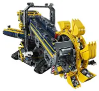 在飛比找Yahoo!奇摩拍賣優惠-LEGO科技42055鬥輪挖掘機 2016旗艦拼搭積木玩具