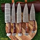 Knife Set Sharp Damascus Steel Professional Chef Cutlery Steak Kitchen Knives