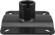 KALLORY Barber Chair Accessory Kit Heavy Duty Metal Connector Slip-Resistant Base and Height Adjustment