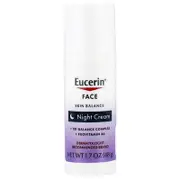 Eucerin, Face, Skin Balance, Night Cream, 1.7 oz (48 g)