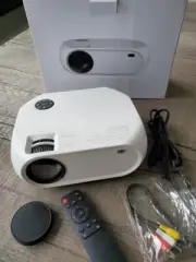 WEILIANTE Wireless WiFi Projector 5000L, Mini HD Video Projector 200” 1080P