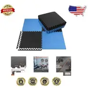 Versatile 12/24/48 Tile Foam Flooring - Interlocking Gym & Play Mat Solution