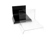 ALZO Small Riser Platform Kit Shooting Table Black and Clear, Set of 2 for Produ