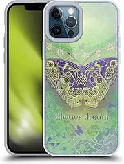 Head Case Designs Officially Licensed Duirwaigh Butterfly Insects Gel Case [Military Grade Protection] Compatible with Apple iPhone 12 Pro Max