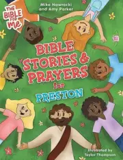 Bible Stories & Prayers for Preston by Mike Nawrocki Hardcover Book