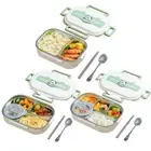 Stainless Steel Lunch Container Panda for Adults Kids (5 Grids Lunch Box) Hot