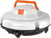 Automatic Robotic Pool Cleaner for Above Ground, Cordless Pool Vacuum for Inground Pools Self-Parking