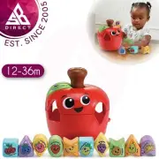 VTech Sorting Fun Apple│with 10 Different Shapes & 2 Levels of Learning Toys