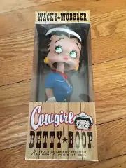 BRAND NEW IN BOX FUNKO BETTY BOOP COWGIRL WACKY WOBBLER BOBBLE HEAD