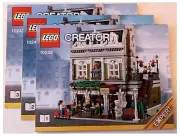 ⭐INSTRUCTIONS ONLY⭐ LEGO PARISIAN RESTAURANT Creator Expert 10243 #1 2 & 3 NEW