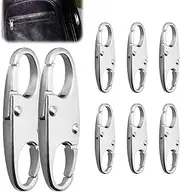 [witeup] Suitcase Locks, Zipper Locks for Backpacks Suitcase Lock Mini Padlock, Backpack Lock Anti-Theft Detachable Zip Connector Double-Sided Small Zip Clips Suitable for Travelling Camping Hiking (Vintage)