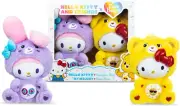 Care Bears X Hello Kitty Plush 2 Pack - Hello Kitty as Funshine Bear & My Melody