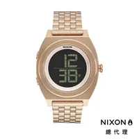 在飛比找蝦皮商城優惠-NIXON TIME TELLER 數位 電子錶 玫瑰金 手