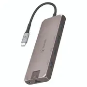 Bonelk Long-Life USB-C 11-in-1 Multiport Slim Hub - Space Grey [ELK-80055-R]