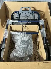 Brand New Walker! Dolomite Legacy Rollator Supports 330 Lb Wght Limit