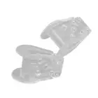 AU 1Pair Toe Separator Hallux Valgus Corrector Overlap Adjuster Pain Relief