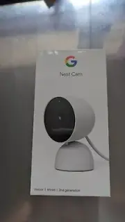 Google Nest Indoor Security Cam 1080p (Wired) - 2nd Generation - Snow (white)