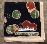 在飛比找Yahoo!奇摩拍賣優惠-日本手帕  擦手巾 Nicole club   no.28-