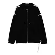 [MASTERMIND] Cross-Stitch Zip-Up Hoodie