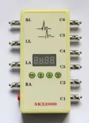 SKX-2000C ECG Signal Simulator LED Display ECG Signal Generator 10-200bpm