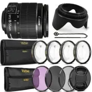 Canon EF-S 18-55mm f/3.5-5.6 IS II Lens + Accessory Kit for Canon EOS T5 T6 T6i