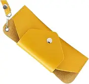 [AKOOSY] Lightweight Hanging Bag for Eyeglasses Outdoor Glasses Pouch Convenient Glasses Pouch Eyeglasses Supply Pu Material