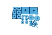 Dungeons & Dragons Attack Wing Base & Pegs Game Accessory Set Blue