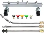 Pro-Kleen Chassis Cleaner and Lance Compatible with Karcher K Pressure Washers with 5 Spray Jet Adaptors - Underbody Undercarriage