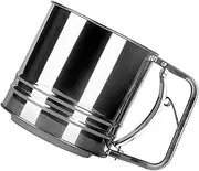 Mikinona Hand Flour Sifter Baking Sifter Fine Mesh for Flour Sugar Powder Strong Lightweight Easy Cleaning
