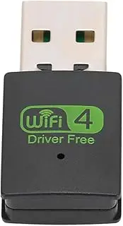 XUMIUZIY USB WiFi Adapter, Drive WiFi Wireless USB Network Card Adapter External Receiver Dongle, Mini Wi-fi Wireless Network Card Dongle 300M