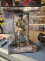 Wolverine 12" Figure. Marvel Studios. Army Version. Mint