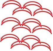 GREENADSCAPE 12PCS Colorful Individual Taco Holder Stand Soft Shell Tortilla Storage for Family Breakfasts Parties and Picnics Versatile Design for Tacos and Wraps