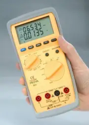 2 Channel Multimeter TRMS with data log & recording PC interface CAT III 1000V