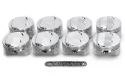 SRP SBC Domed Piston Set 4.165 Bore +4cc