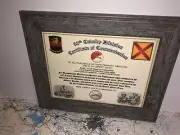 63RD CAVALRY DIVISION / COMMEMORATIVE - CERTIFICATE OF COMMENDATION