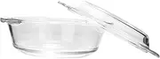 Gatuida Microwave Safe Glass Soup Bowl Dinnerware Double-Eared Soup Bowl Large Size