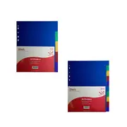 Stat Plastic Dividers A4 (Coloured) - 10 Tab