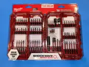 Milwaukee SHOCKWAVE 48-32-5154 (74 Piece) Screw Driver Drill Bit Set Impact Duty