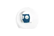 Zazu Lou Owl 20cm Voice Activated Night Light Soother for 0m+ Baby Infant Blue