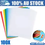 100X A4 Carbon Paper Transfer Copy Graphite Tracing Wood Canva Art CraftPaper AU
